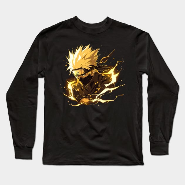 kakashi Long Sleeve T-Shirt by fancy ghost